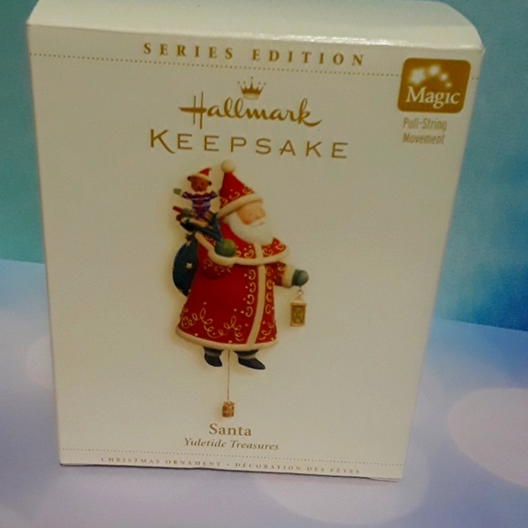 Hallmark Santa Yuletide Treasures ornament - Picture 1 of 5